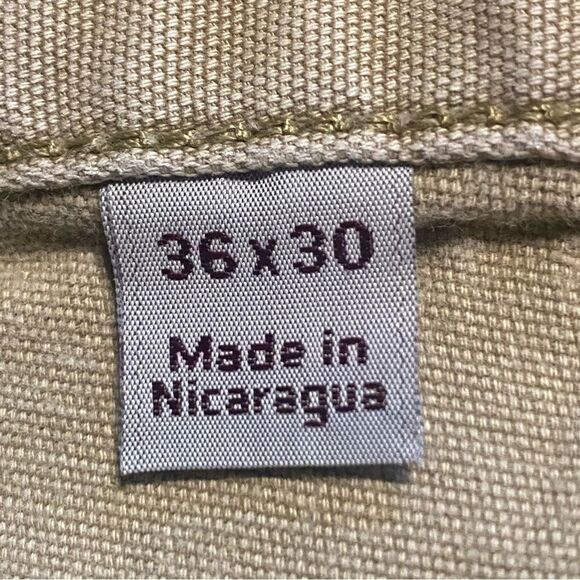 Carhartt Relaxed Fit Light Tan Pants Size 36 - Picture 4 of 12